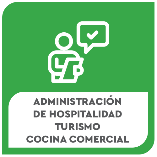 administración de Hospitalidad turismo cocina comercial